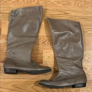 Aldo Taupe Flat Boots